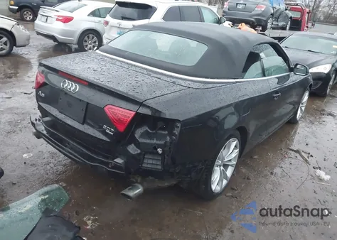 2013 Audi A5 2.0T Premium из США, поврежденный, VIN WAUVFAFH9DN001337